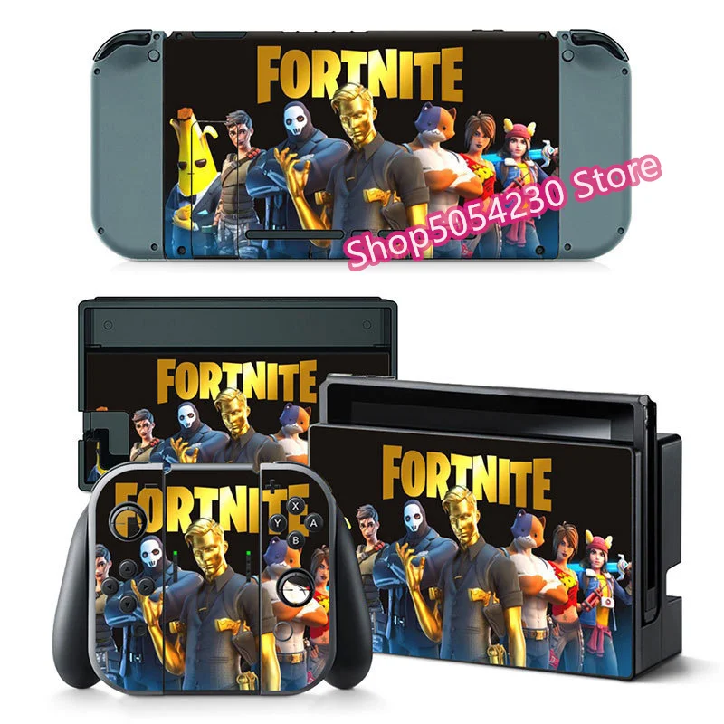 ملصقات وحدة التحكم FORTNITE الأنيقة لسوني PS4 PS5 Battle Royale شارات جلدية لكامل الجسم لوحدة تحكم بلاي ستيشن 4 #5