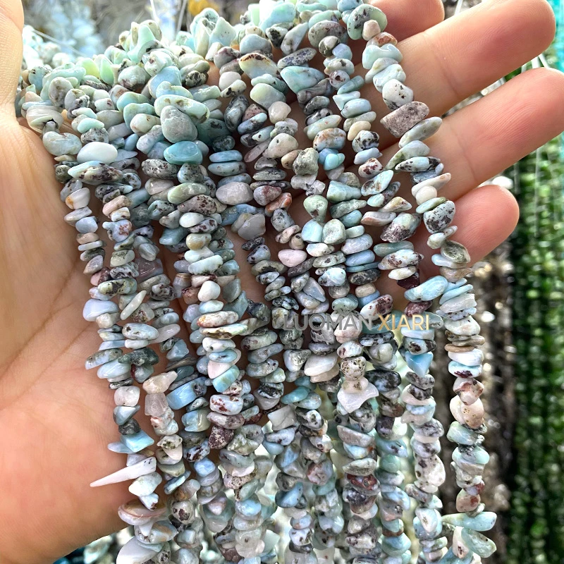 30 Zoll Naturstein Unregelmäßige Rohperlen 5-8mm Milch-Amethyst Zwischenperlen für Schmuckherstellung DIY Halskette Armband Anhänger Zubehör – Detail 5