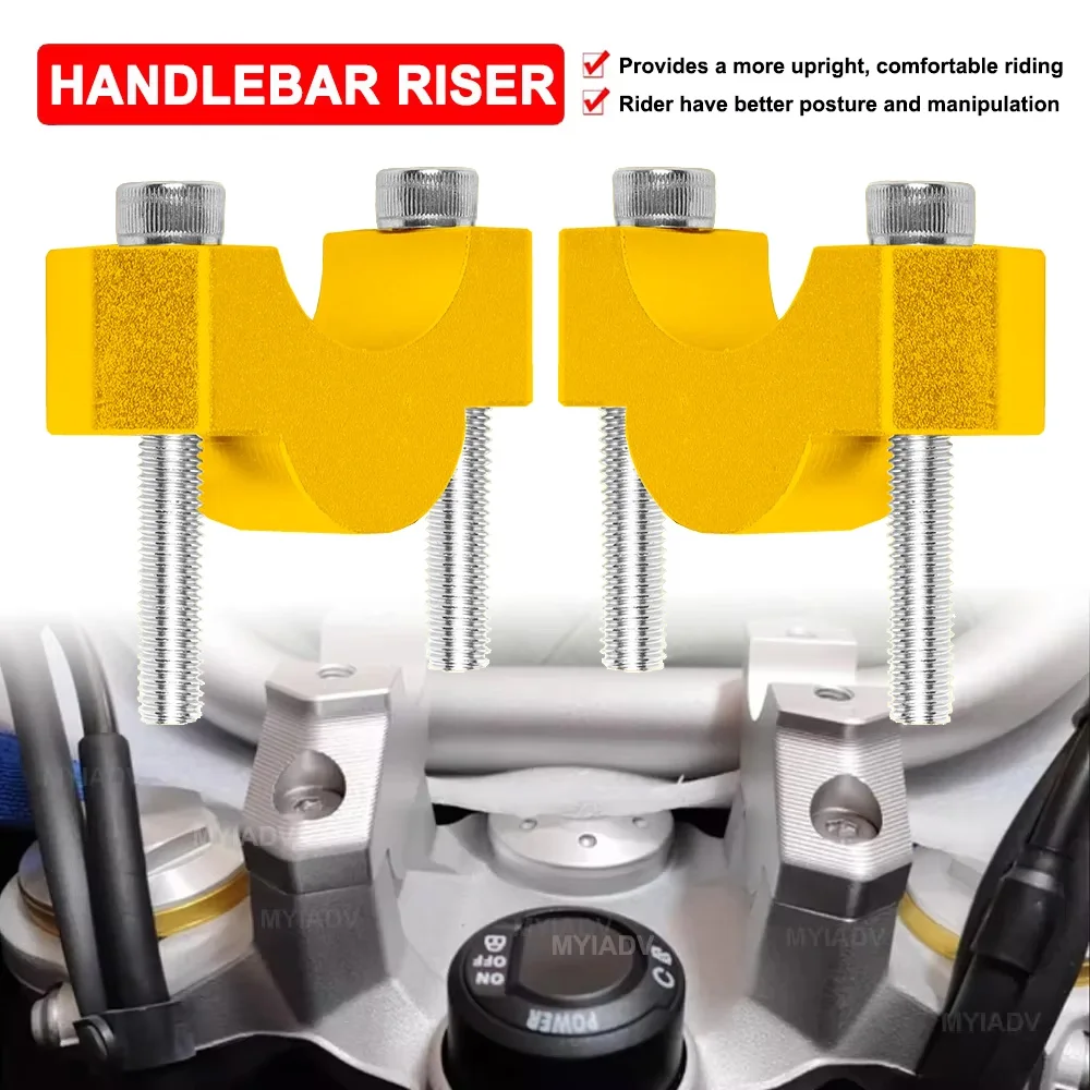 

For Voge 900DSX DS900X 2024-2026 Motorcycle Handlebar Riser Handlebar Adapter Mount Clamp Extend Handle Bar Riser Accessories