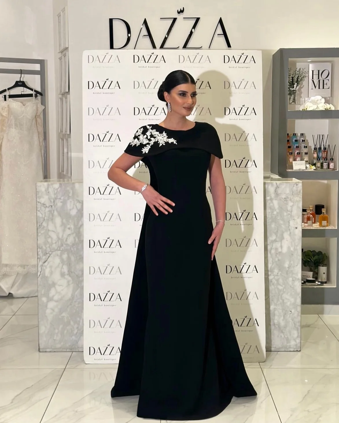 Jirocum O-hals Galajurken Aangepaste Zwarte Elegante Kralen Eenvoudige Rits Gelegenheidsjurken Schede Vloerlengte 2025