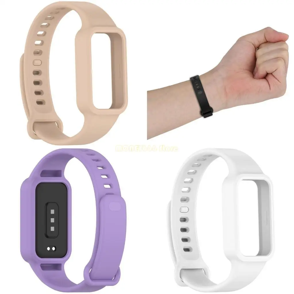 F62C 밴드 3/밴드 9 활성 안티 리프 팔찌 팔찌 퀵 핀 용 실리콘 스트랩