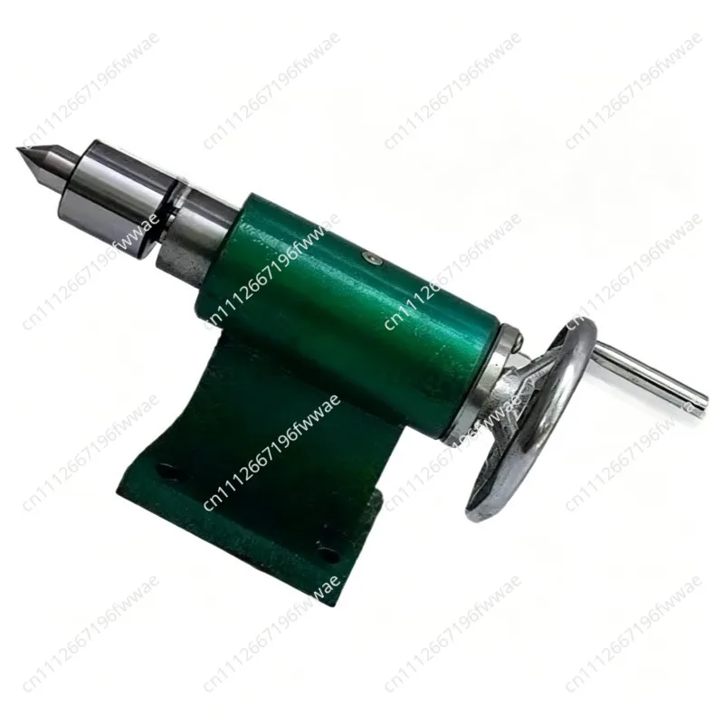 For Lathe small tailstock, rotating shaft telescopic tailstock assembly, engraving machine live thimble