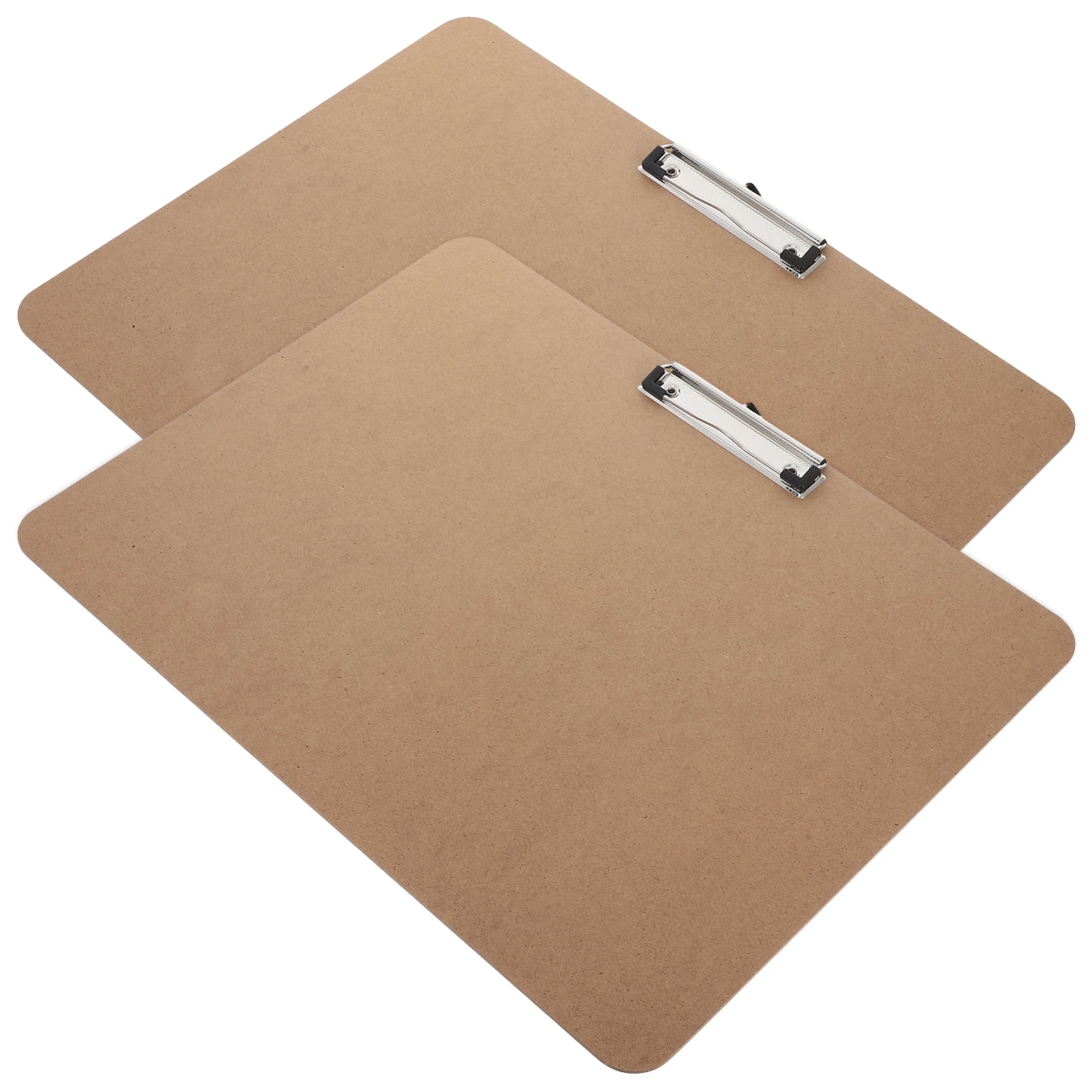 

2pcs Large Size Smooth Surface Material Art Clipboard for Drawing Portable Painting Board Clip Nurse Student Use
