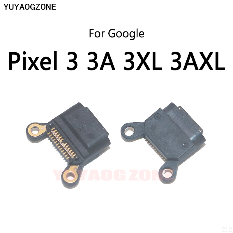 50PCS/Lot For Google Pixel 2 2XL 3 3A 3XL 3AXL 4 4A 4G 5G 5 5A 6 6Pro Micro USB Charging Dock Charge Socket Port Jack Connector