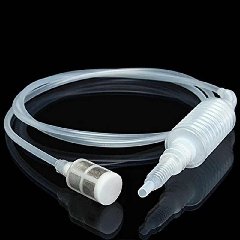 

New Brewing Siphon Hose Wine Beer Making Tool 2M Plastic For Homebrew Food Grade