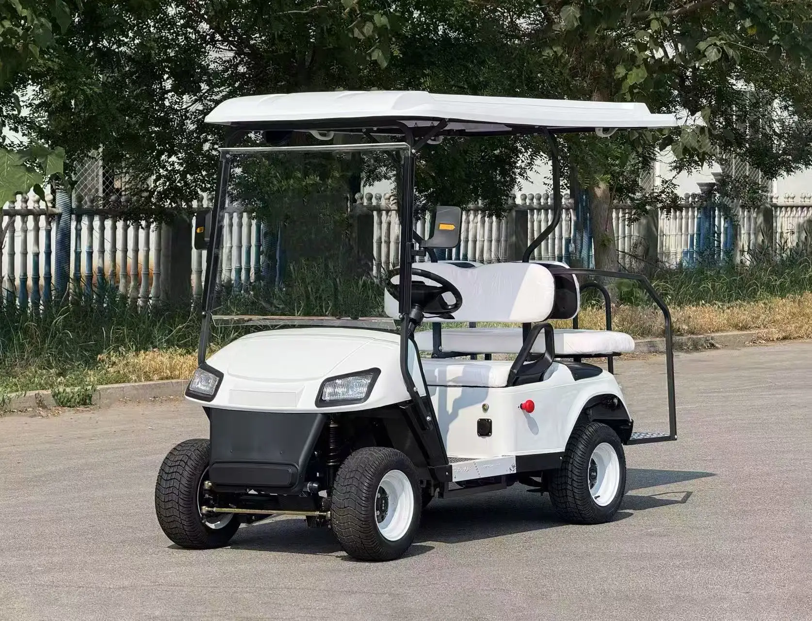 4 Wheel Electric Golf Cart Off Road Utility Buggy Villa Resort Sightseeing Beach Car For Adults - view 5