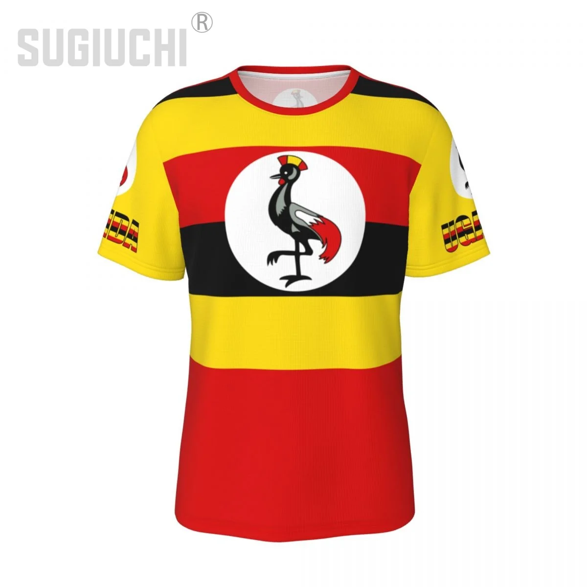 Unisex Nation T-shirt Uganda Flag Ugandans T-shirts jersey For Men Women Soccer Football Fans Gifts Custom clothes tee