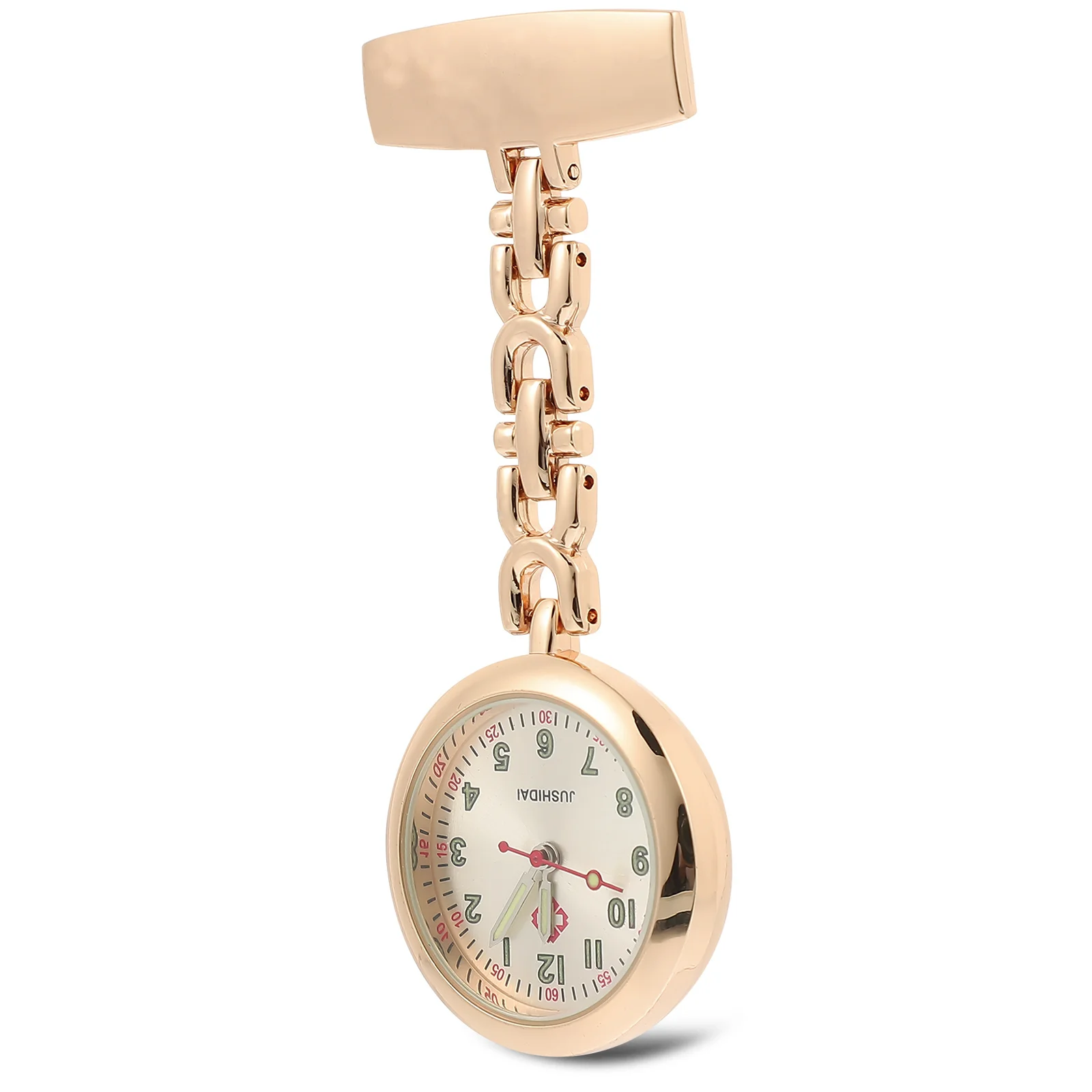 Luminous Pocket Watch For Nurses Glow In The Dark Alloy Hanging Watch Accurate Silent Timepiece Nurse Doctor Gift Chest