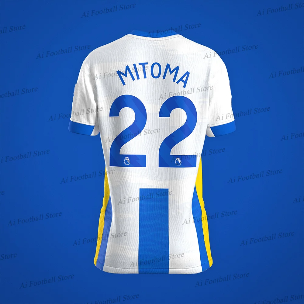 CHATGPT Design Jersey England Soccer Men Football Kit T-shirt MITOMA Training Suit Jersey Adult Kid Liverpool CITY Soccer Jersey