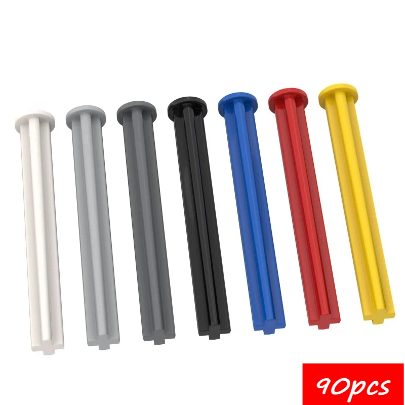 

90PCS High-Tech Assemble Particle 15462 1x5 Cross Shaft L 3 Building Blocks Kit Replaceable Part Toys For Children Gifts