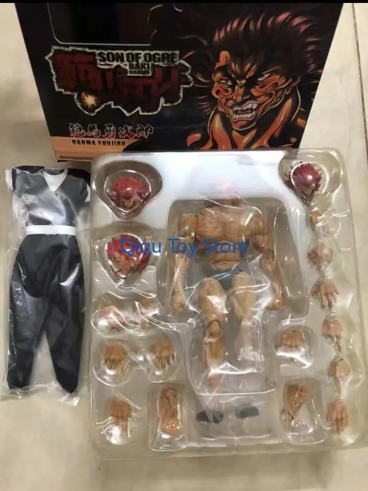 

Домашняя высококачественная версия 1/12 лезвий серии Fanma Yujiro, подвижная настоящая одежда