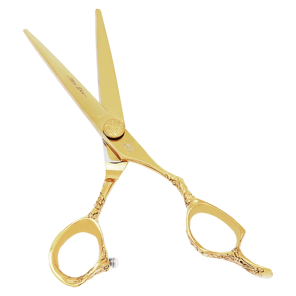 6.0'' Japan Steel Barbers Hair Cutting Scissors Thinning Shears Salon Hairdresser's Dragon Handle Hair Styling Scissors A0079A