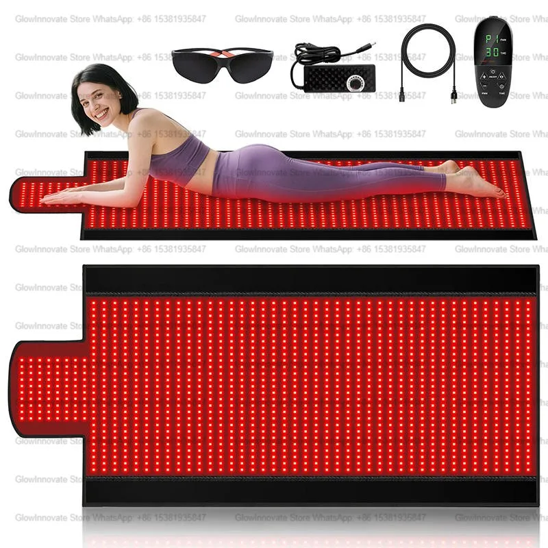 1370 Infrared Therapy Home Use llluminate Led Therapy Device Red Light Therapy Blanket  Sleeping Bag Bed Mat Devices