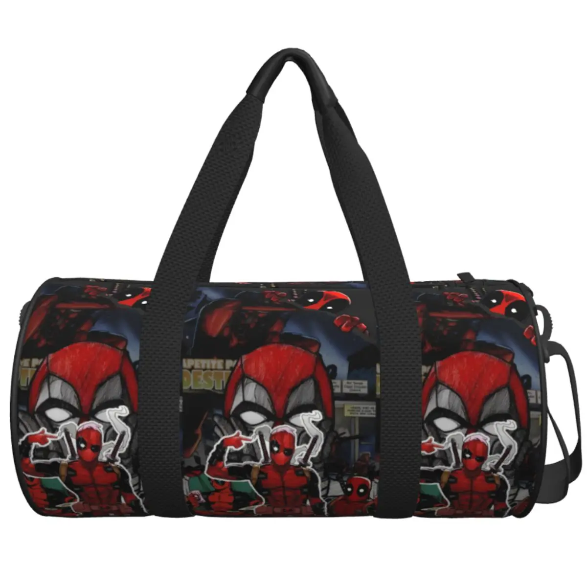 Travel Bag Deadpool Gym Bag Waterproof Sports Bags Large Yoga Pattern Handbag Graphic Fitness Bag For Couple