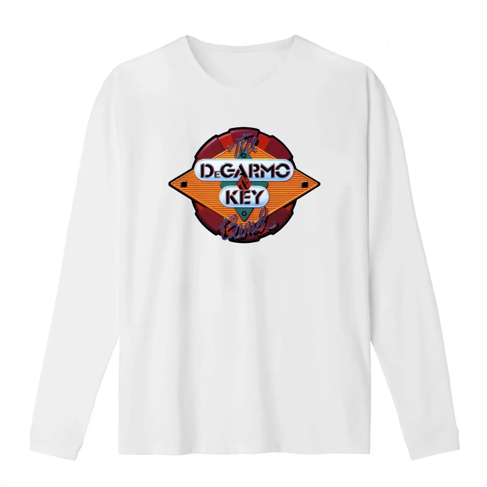 DeGarmo Key  No Turning Back,Live T-Shirt Summer Casual Cotton Tee Oversized Streetwear Tops Vintage Graphic Print