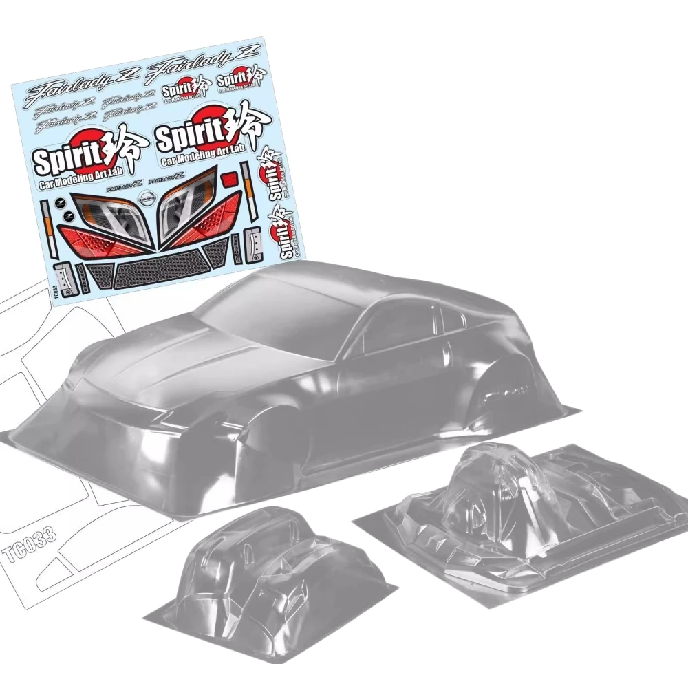 

1/10 Nissan 350Z Drift Body 200 мм подходит для шасси Tamiya TT01/TT02/XV01/XV02, колесная база 257-260 мм