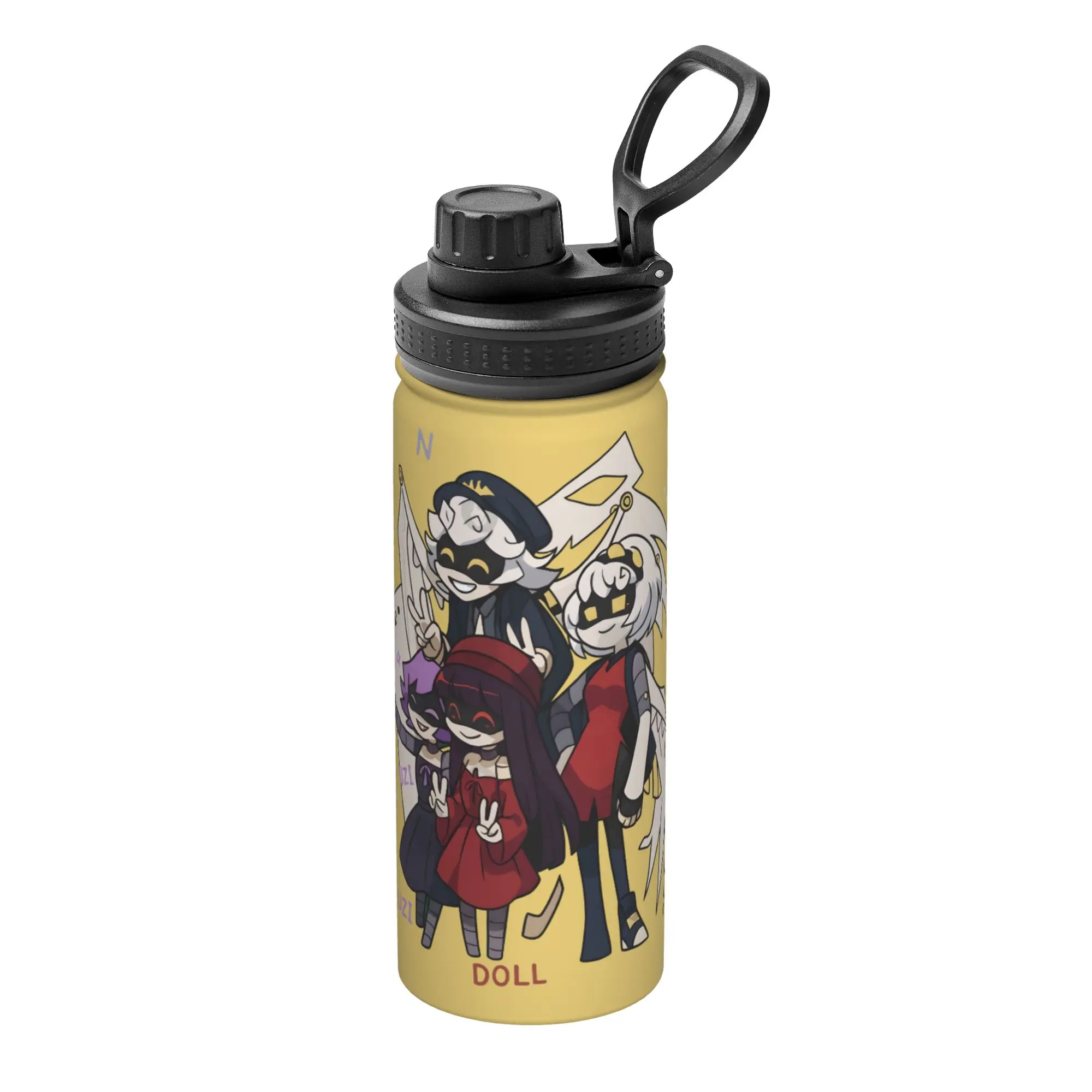 Uzi Doorman Murders Drones 18OZ Sports Insulated Kettle  Thermal Cup Vacuum Flask School Mug 18OZ