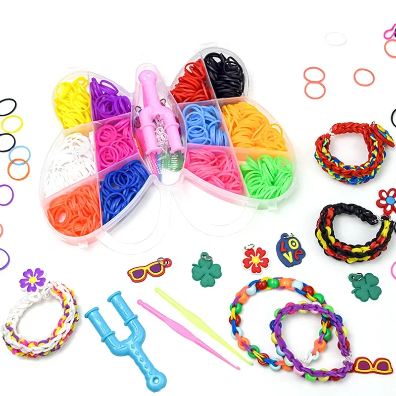 Set De 6 Pulseras De Amistad Con Flores Secas Y Mariposas Para Niñas – Ajustables, Colores Brillantes, Ideales Para Cumpleaños, Fiestas, Verano Y Regalos, Hechas A Mano Y Duraderas