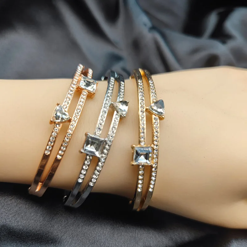 Love Bracelet Bangles for Women Ascesorios Hombre Boho Luxury Retro Bracelets Fashion Jewellery Couple Bracelet Crystal Bracelet