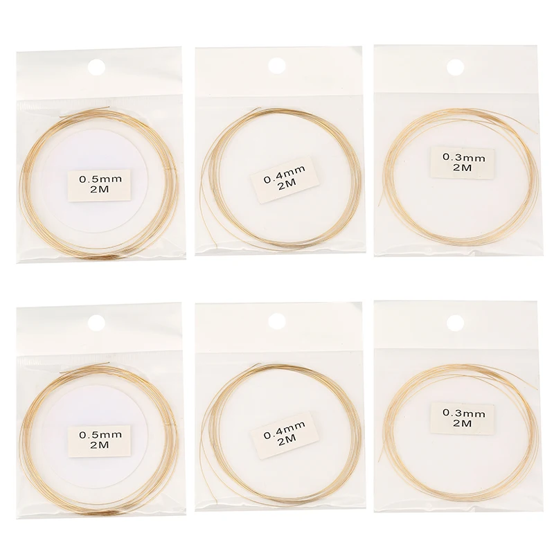 2meters Stainless Steel 0.3 0.4 0.5 mm Beading Wire Necklace Line Thread Cord Never Fade Strong Bracelet String Jewelry Making