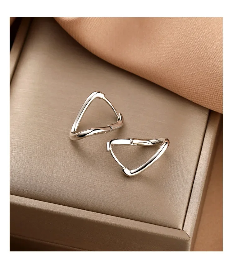 Vintage-Ohrringe aus 925er-Sterlingsilber für Damen, trendiger Ohrring-Schmuck, verhindert Allergien, Party-Accessoires, Geschenk – Detail 9