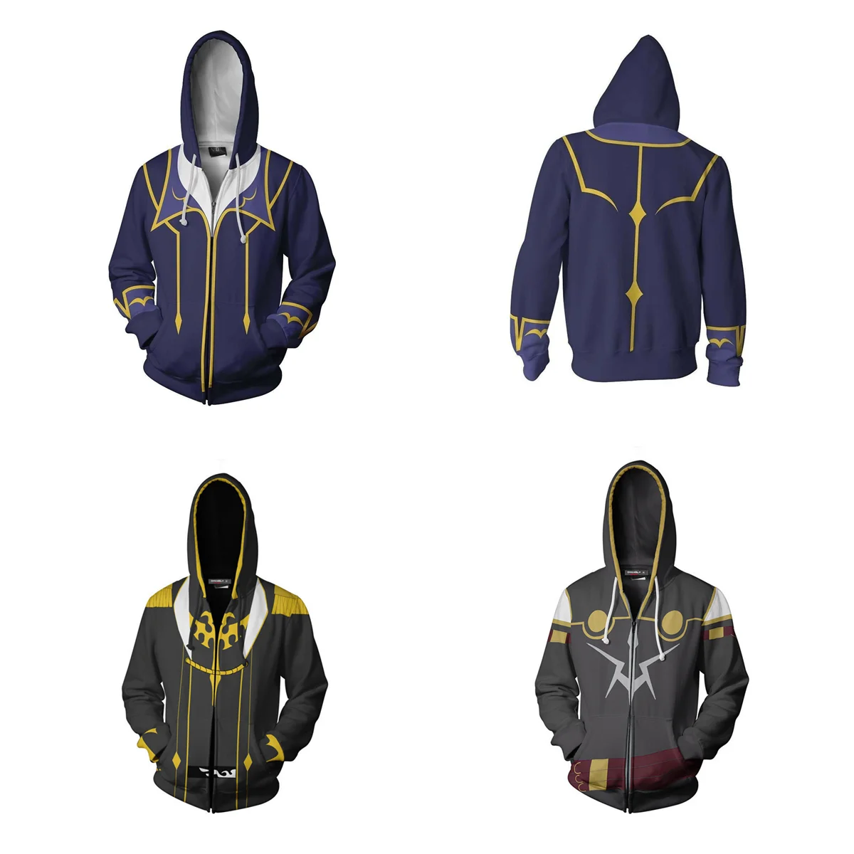 Anime Code Geass Hoodies Lelouch Lamperouge Sweatshirt C C Cosplay Jacket Kururugi Suzaku Printing Hooded Unisex Clothes Coat