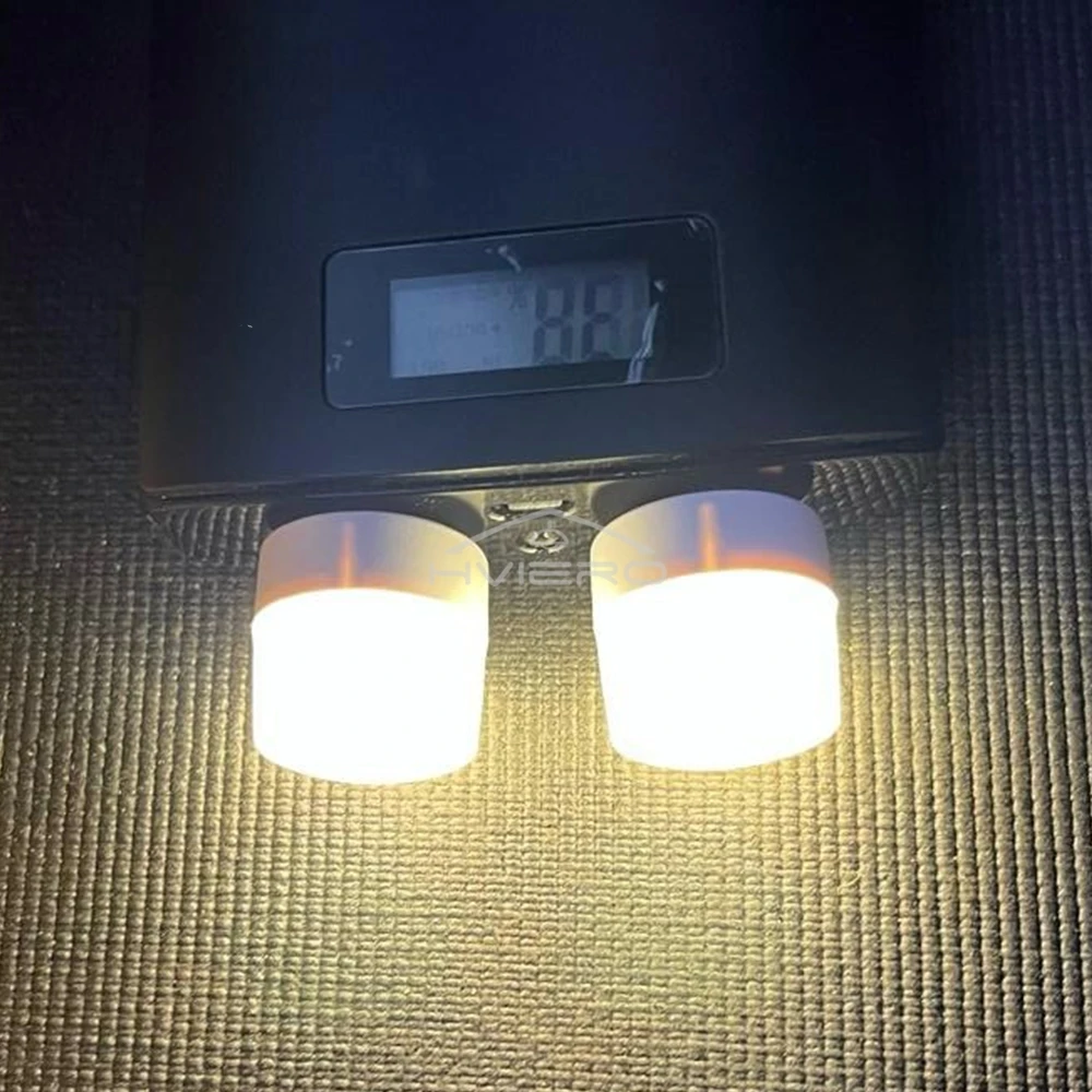 1-10Pcs Mini USB Night Light Warm White Eye Protection Book Reading Plug Computer Mobile Power Charging LED Portable Lamp