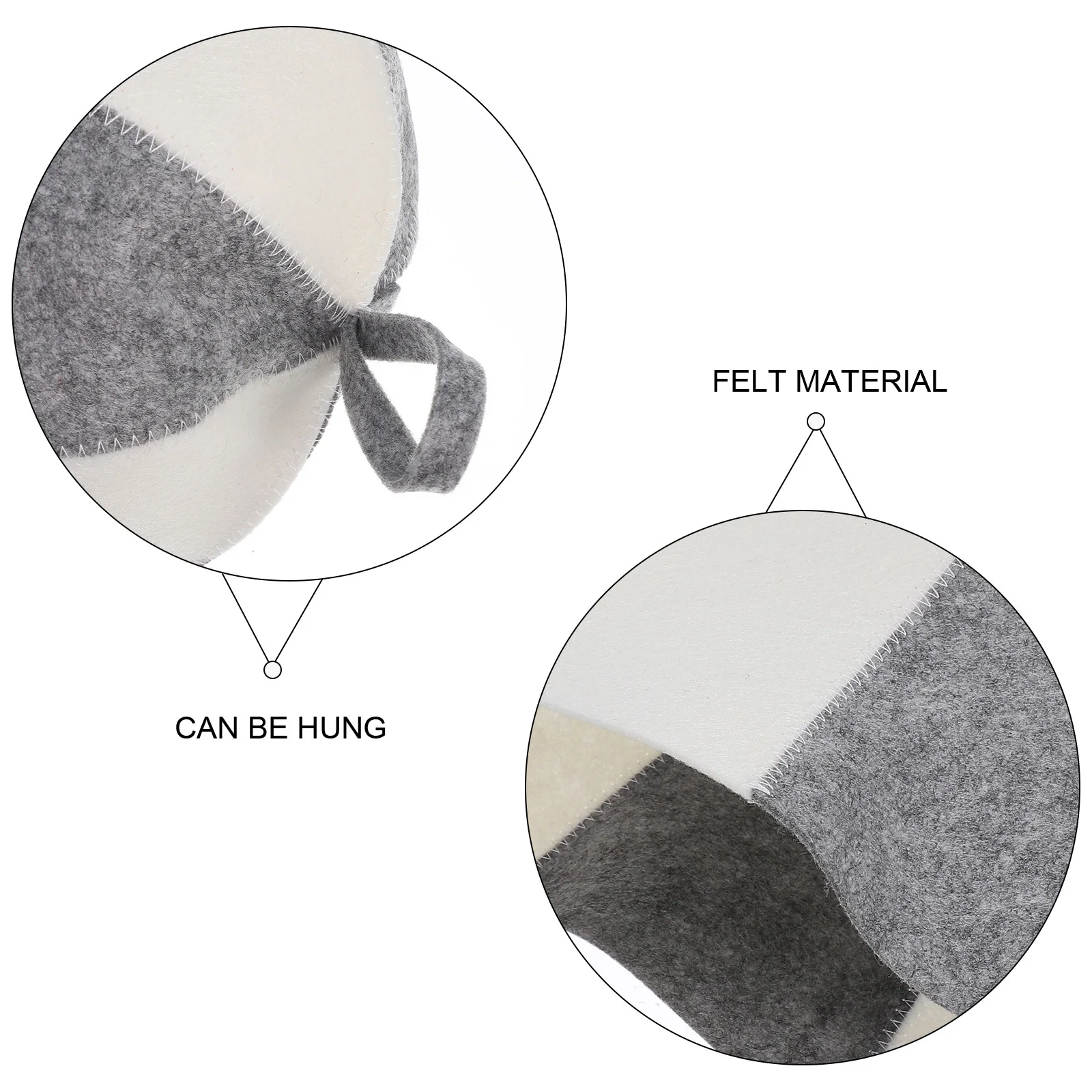 2 قطعة قبعات ساونا سميكة ماصة للماء قبعات مريحة للاستحمام الرجال النساء المنزل استخدام قبعة ساونا قبعات دش كبيرة #5