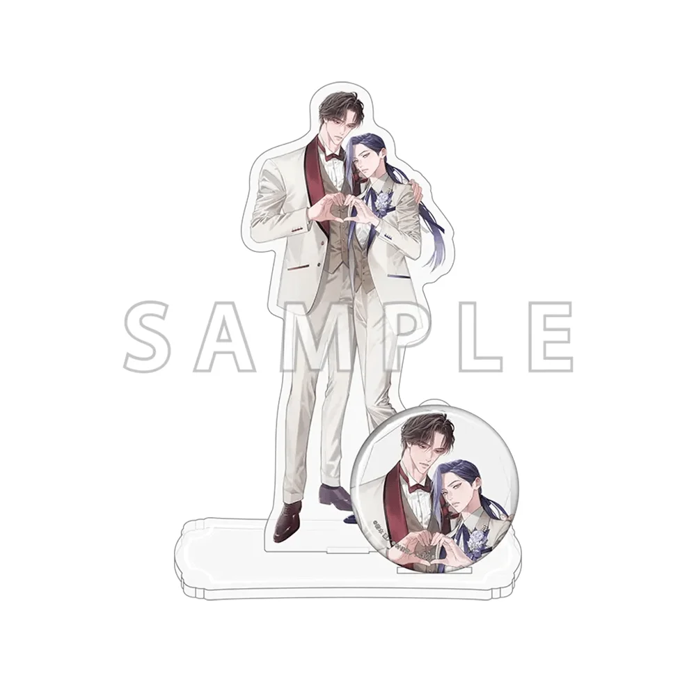 15CM Anime Sasaki and Miyano Acrylic Keychain Stand Model Ornament Accessories Goods Christmas Gifts