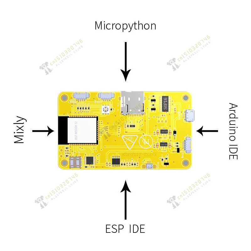 ESP32 Development Board WiFi Bluetooth 2.8 Inch 240*320 Smart Display TFT Module Touch Screen