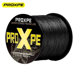 PROXPE Braided Fishing Line 8 Strands Smooth Multifilament PE Fly Carp Wire 100M 300M 500M 1000M Wear-resistant Woven Thread