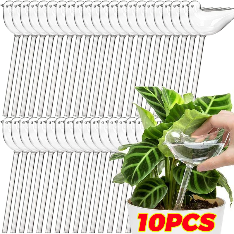 

1/10Pcs Self-Watering Kit Automatic Bird Shaped Watering Device Drip Irrigation System for Garden Plants Flowers Watering Tools