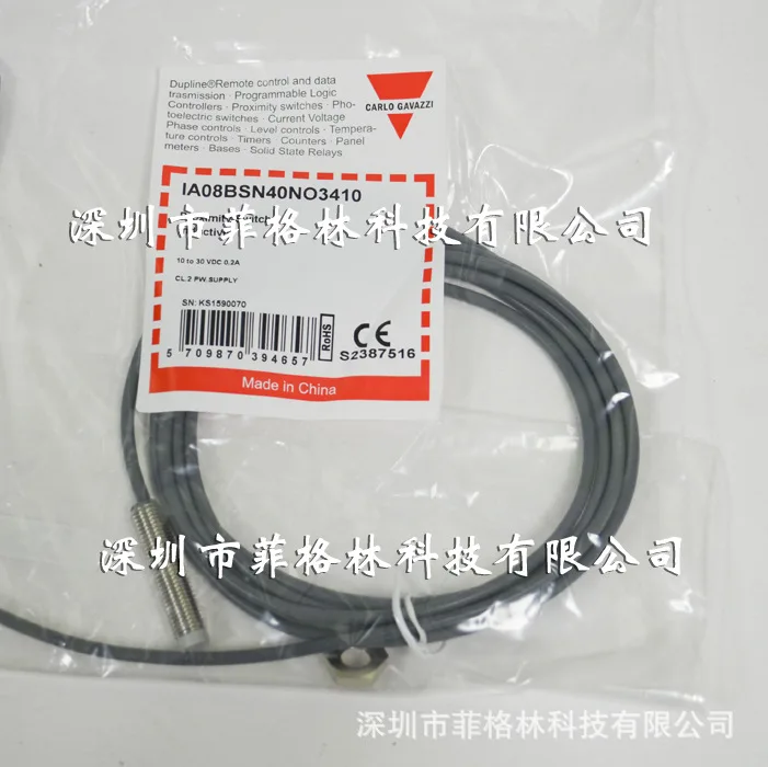 

2025 [Physical Photo] IA08BSN40NO3410 Swiss CARLO GAVAZZI Proximity Sensor