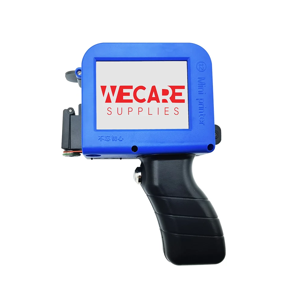 Portable Mini Inkjet Printer Using Fast Dry Ink Cartridge for Glass Printing