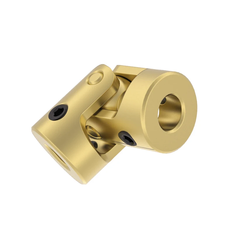 3mm to 3mm D7L13 Brass Copper Cardan Joint Gimbal Couplings Shaft Motor Connector Universal Joint Rc Boat Car Parts Accessories