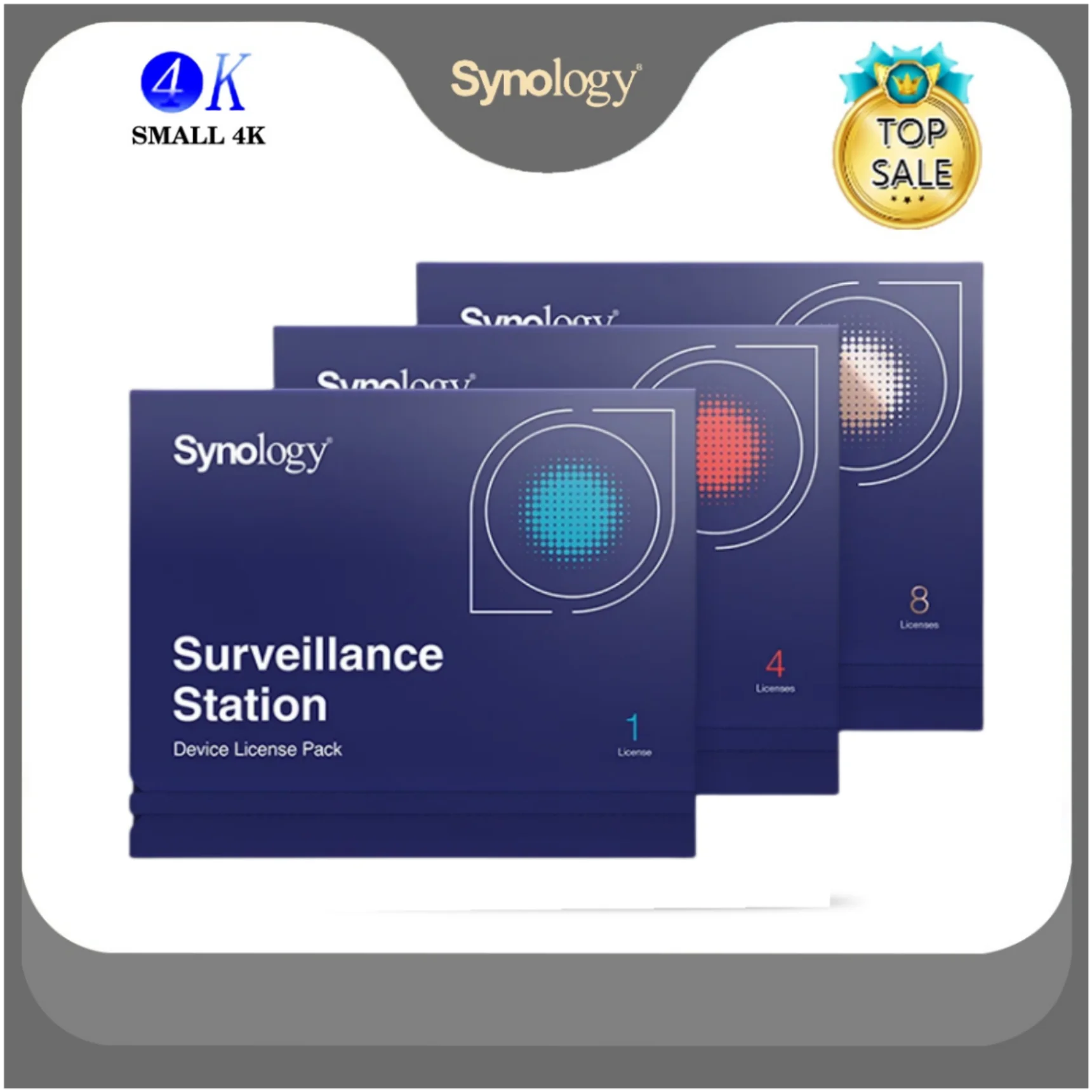 Synology Camera License Key Surveillance Device License Pack designed for Synology Surveillance Station