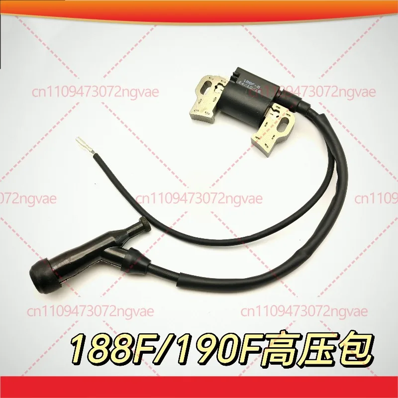 

2 шт. для водяного насоса 188F/190F: высоковольтный модуль зажигания, катушка зажигания GX390, аксессуары для высоковольтного модуля