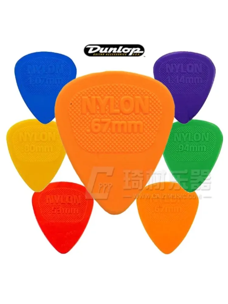 Dunlop Nylon Midi Standard médiator de plectre de guitare, vendu par 1 pièce