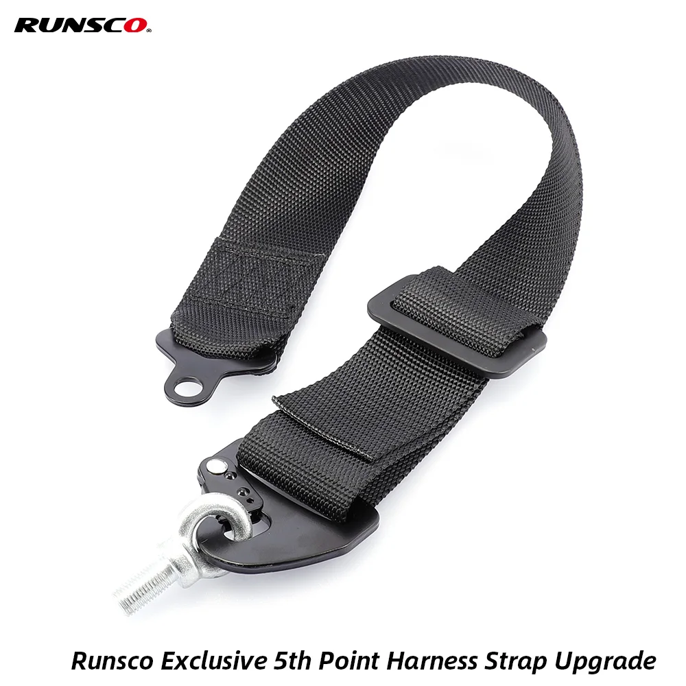 

Runsco Exclusive 5th Point Harness Strap - Compatible with 2"+3" Racing Belts Direct Upgrade