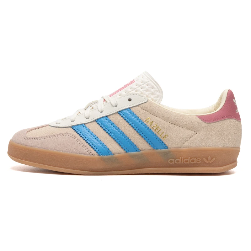 Adidas Herren- und Damenschuhe, Trefoil Gazelle Indoor-Freizeitschuhe, leichte und bequeme Sportschuhe, Sneakers Jq0010