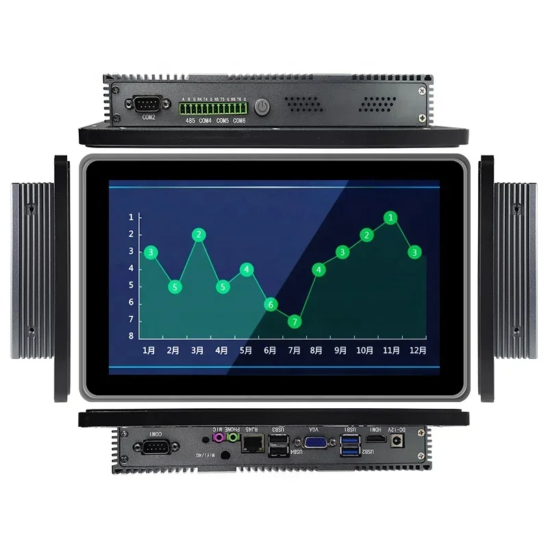 

Usingwin China Manufacturer RS232 USB Port 10.1 Inch All in One Windows10 Industrial Tablet Mini Computer