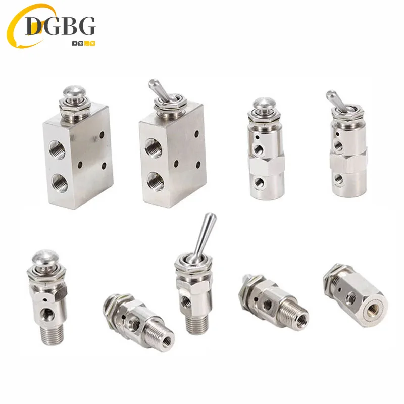 Mechanical Pneumatic Switch Air Manual Button Valve TAC2-41V TAC5-41P TAC-4V TAC-4P TAC-2V TAC2-31P TAC-31P-34C TAC-3P-34T