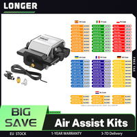 Longer RAY5 10W Laser Engraver Air Assist Kits, 30L/Min Max Air Flow, AC 220V 50HZ, 16W Max Power, 0.03 MPa Max Pressure, ＜60db
