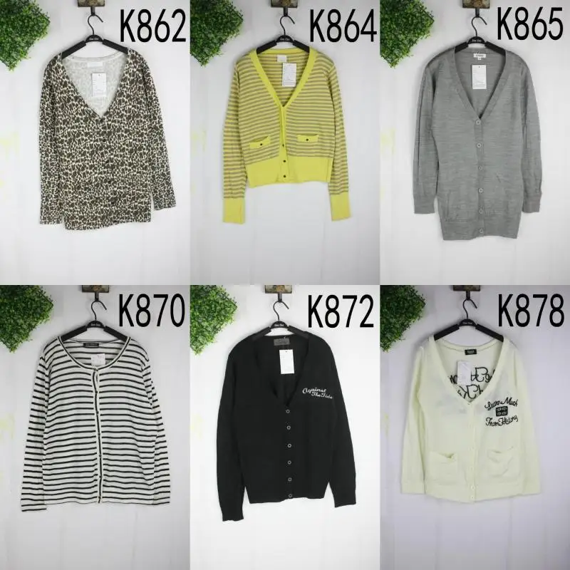 Spring Women's Faion Thin Open Cardigan Jaet Korean Version Sweet Sle Long Sve Regular Length Straight Cut Sweater