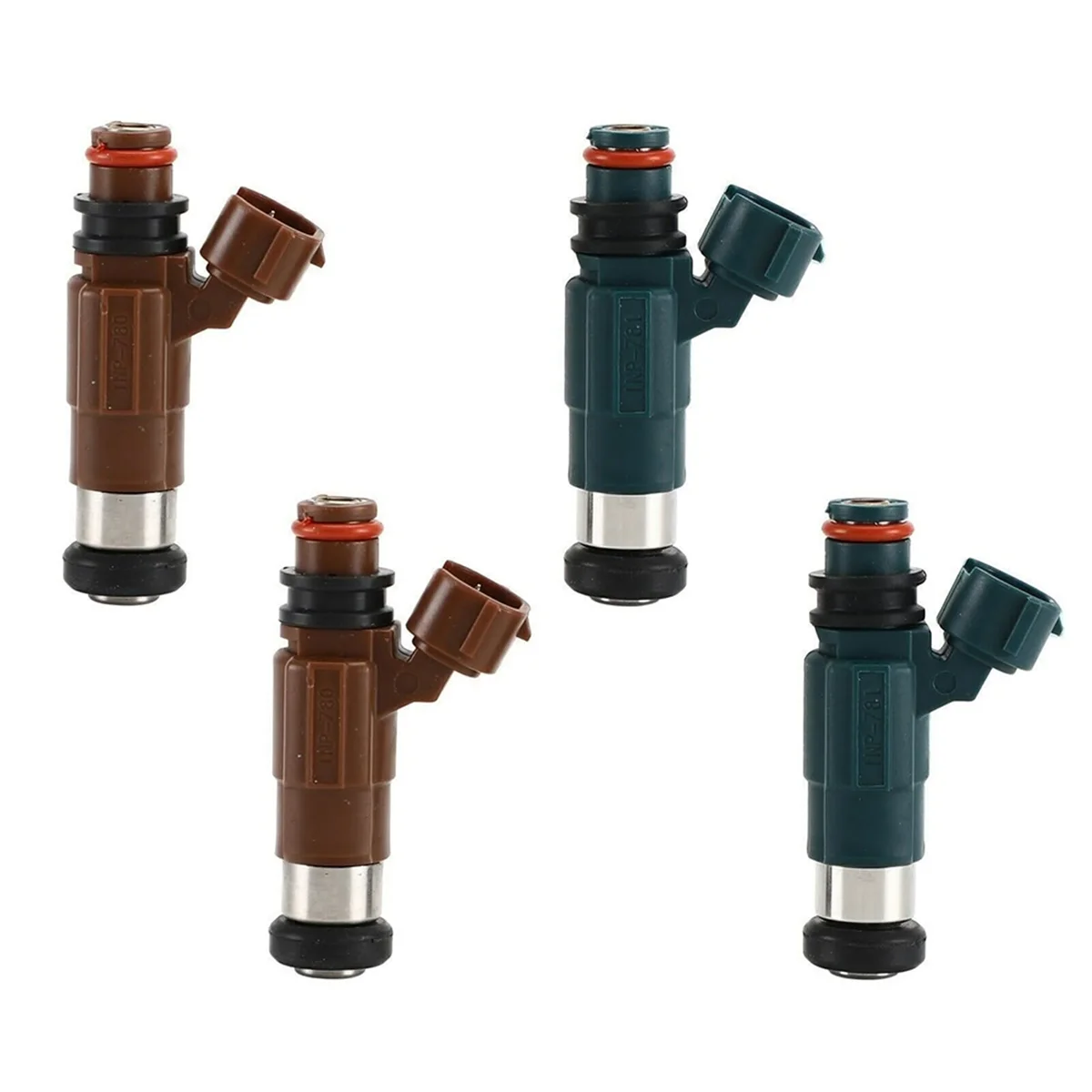 4Pcs Fuel Injectors INP-780 INP-781 Fit for Mazda