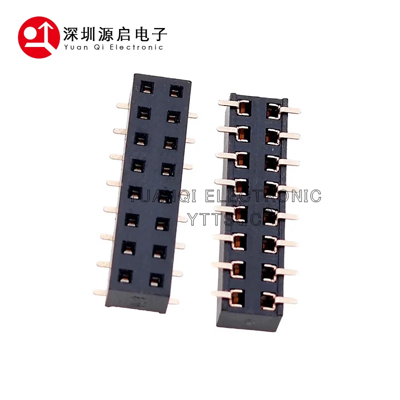 10pcs 2.54mm SMT PH3.5 2x3P/5P/8P/10P/13P/20P Double Row Short Low Profile SMD Surface Mount Female PCB Header Socket Connector