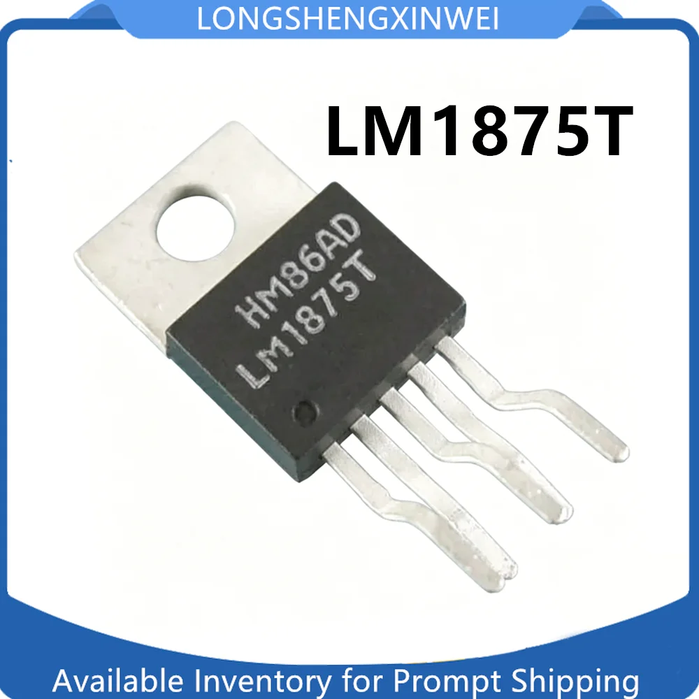 1PCS New Original LM1875T LM1875 Direct Insertion 5-pin TO-220-5 20W Audio Power Amplifier in Stock