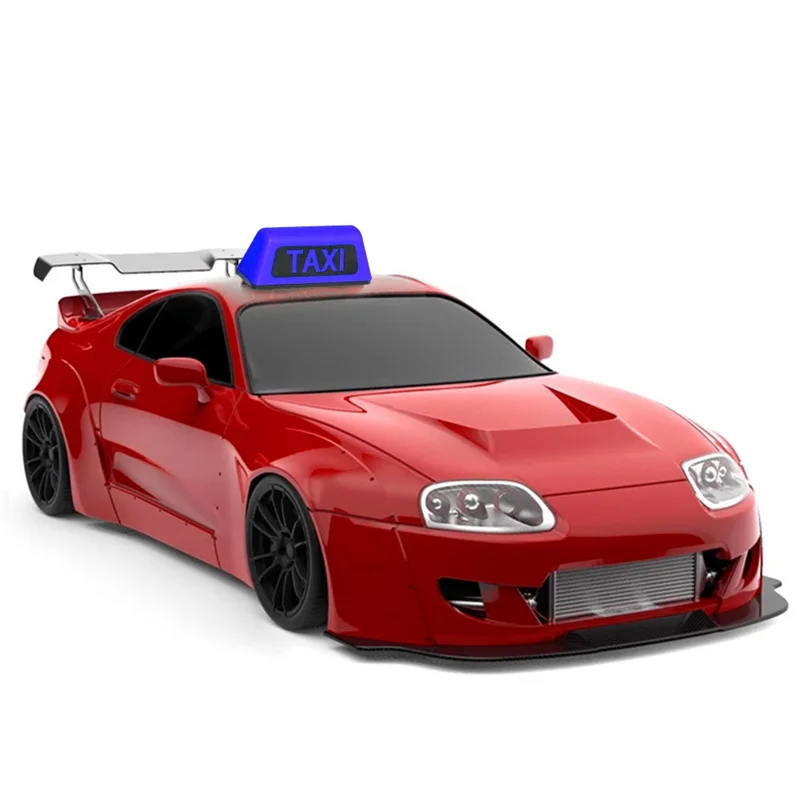 AS96-TAXI سقف السيارة ضوء العالمي لسيارة RC 1/10 RV 1/8 تسلق مركبة على الطرق الوعرة مركبة لتقوم بها بنفسك التحديثية RC سيارة R160