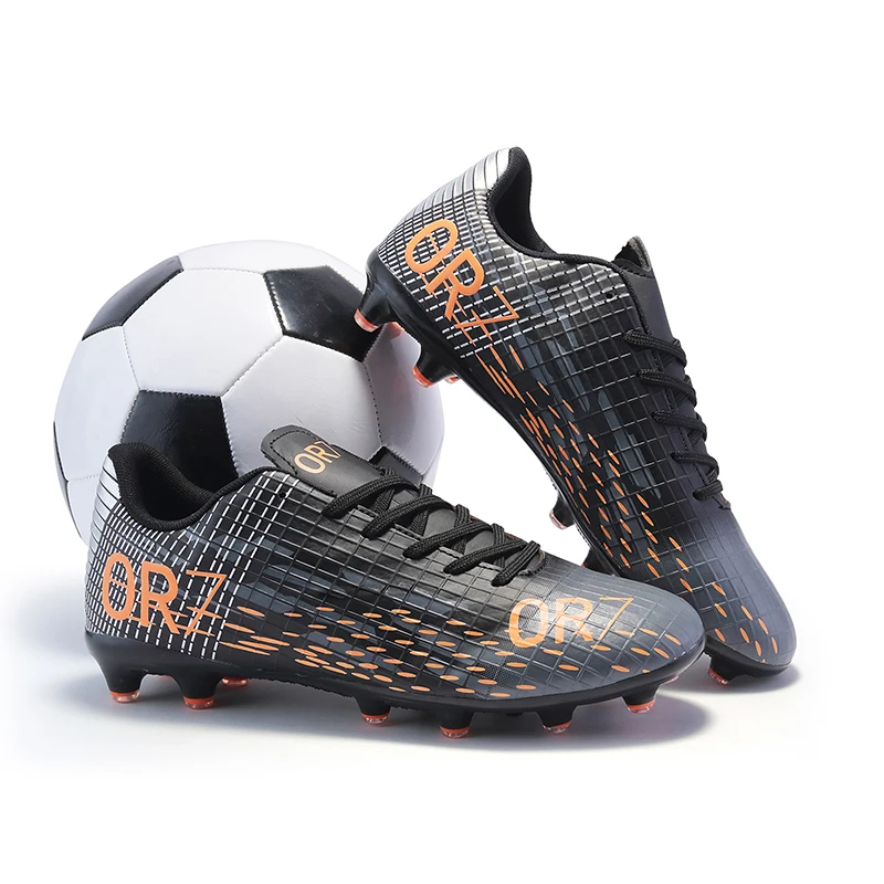 

FG/TF New Men Professional Unisex Soccer Shoes Comfortable Resistant Casual Football Field Boots Outdoor Studded Football Shoes