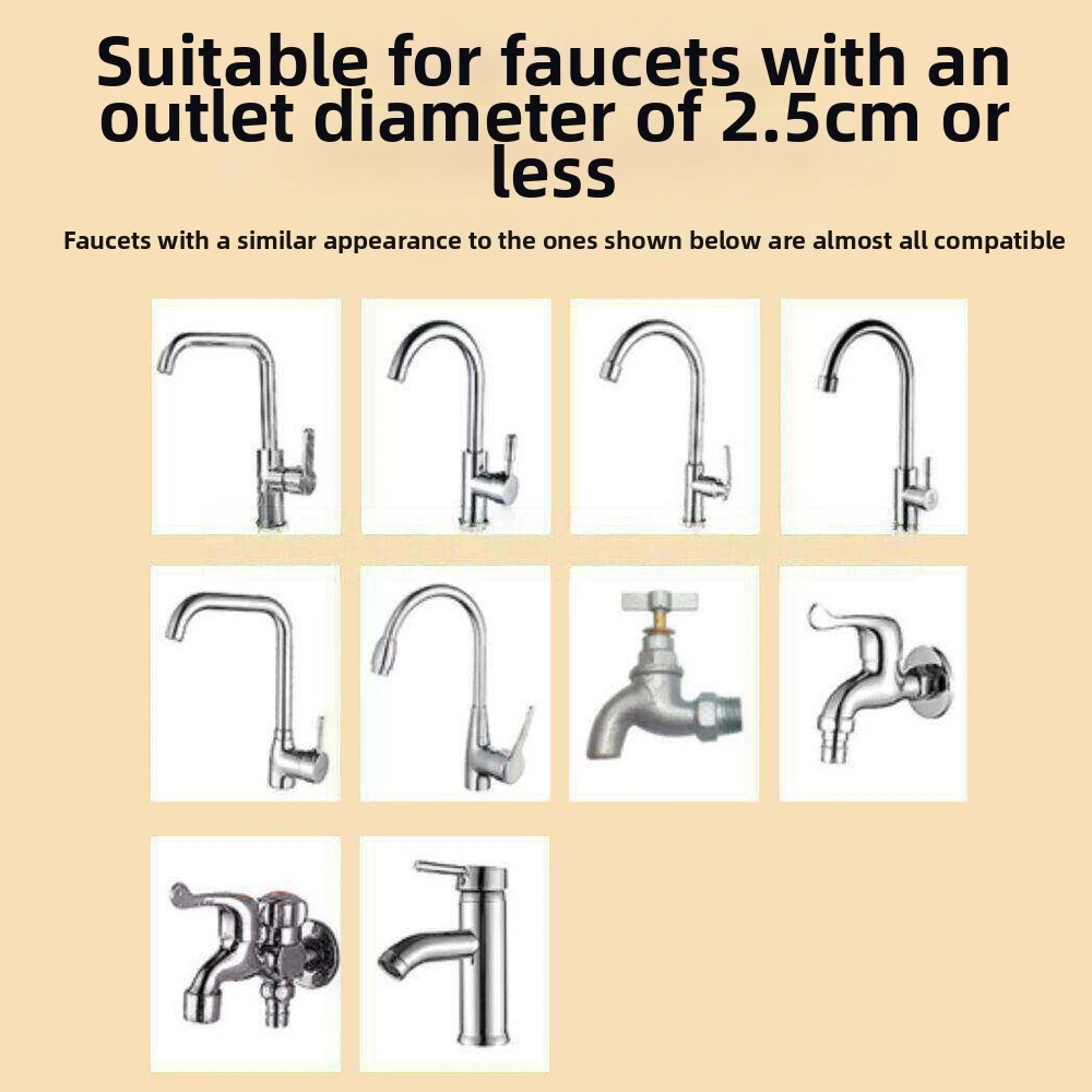 Picture 5: 10/50Pcs Universal Faucet Filter Cotton Anti-splash Thickened Faucet Filter with T-strap Tap Water Filter Bag